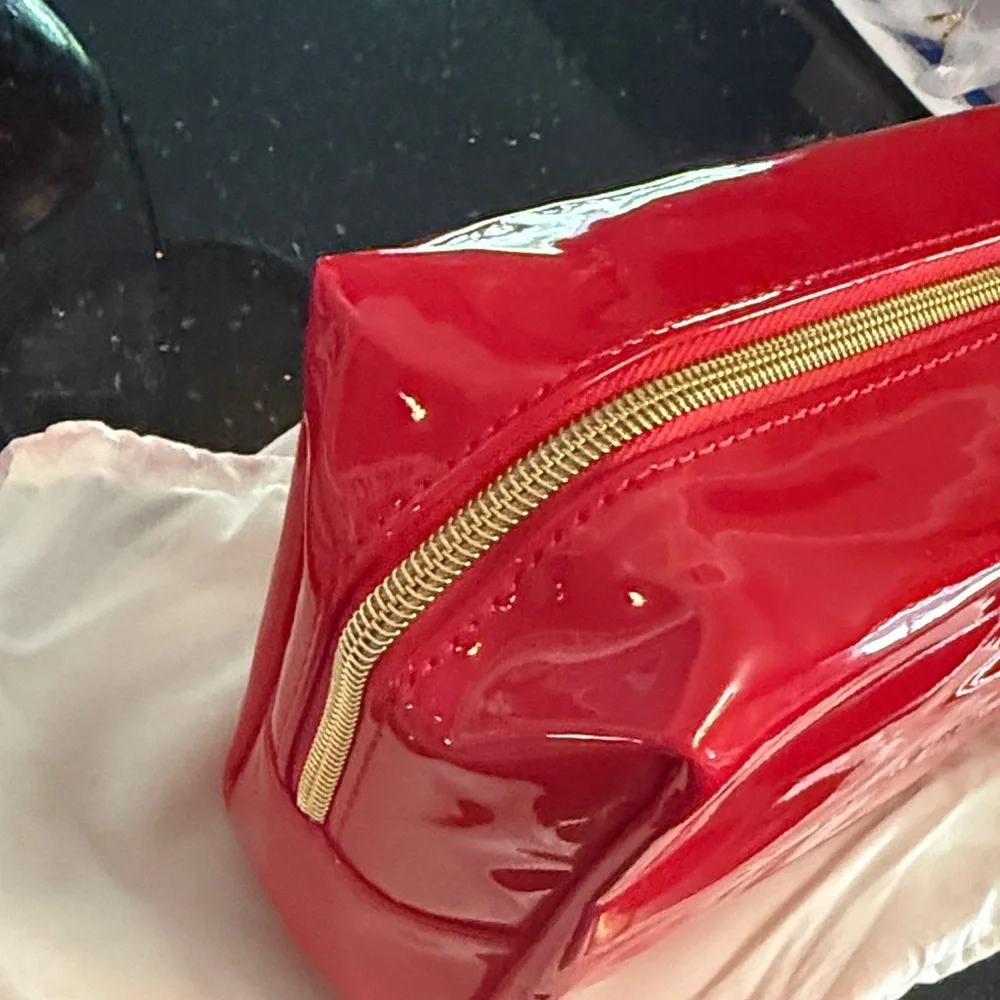 Karina NYC Glow Team makeup 💄 bag NEW
